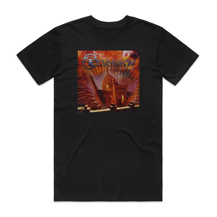 Shadowland Falling Album Cover T-Shirt Black