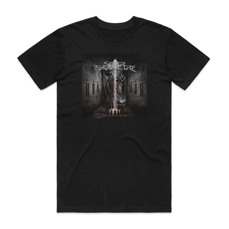 Scar Symmetry The Unseen Empire 1 Album Cover T-Shirt Black