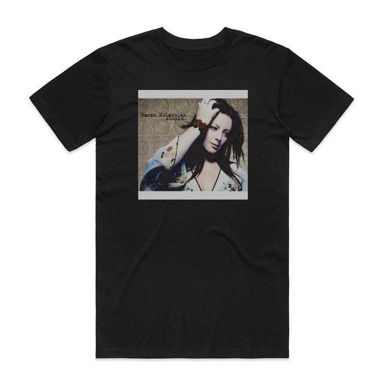 Sarah McLachlan Stupid Album Cover T-Shirt Black