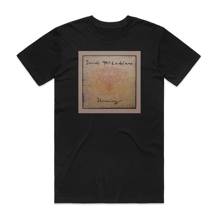 Sarah McLachlan Steaming Album Cover T-Shirt Black