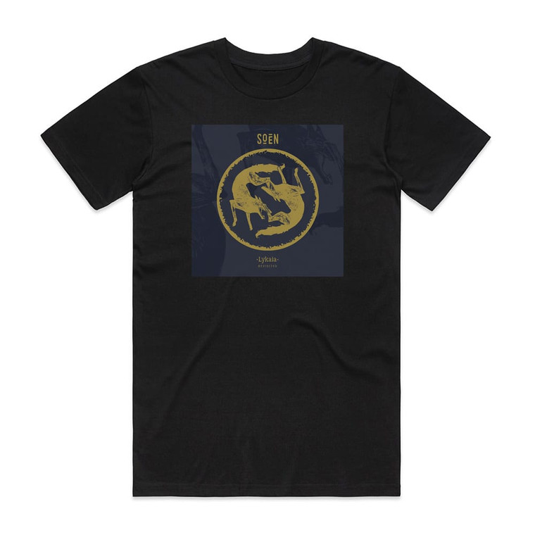 Soen Lykaia Album Cover T-Shirt Black