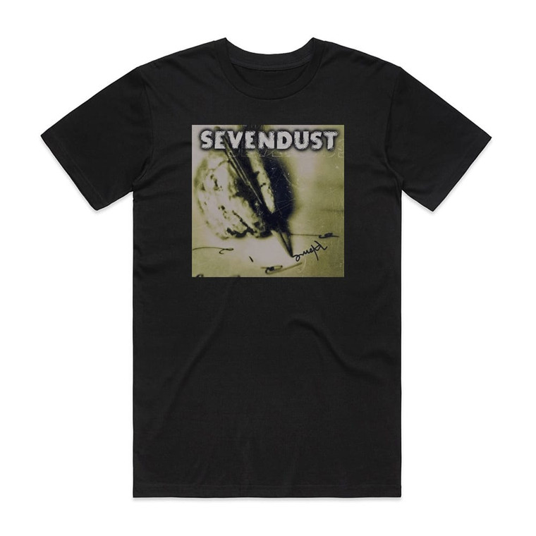 Sevendust Home Album Cover T-Shirt Black