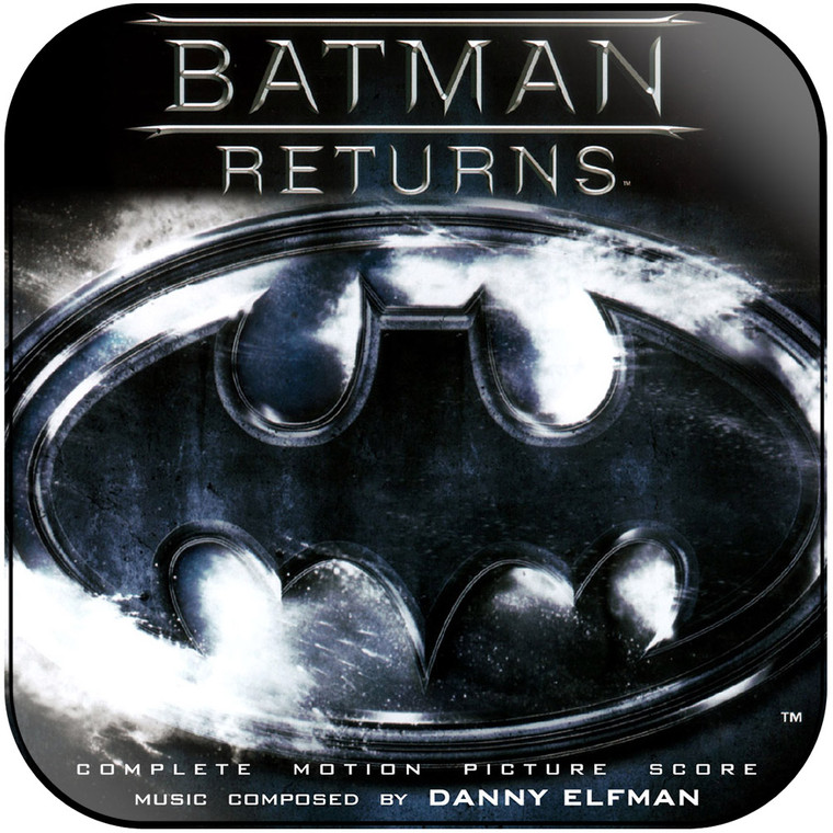 Danny Elfman Batman Returns-1 Album Cover Sticker