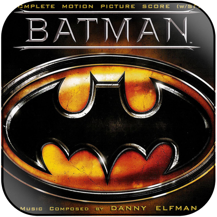 Danny Elfman Batman-3 Album Cover Sticker