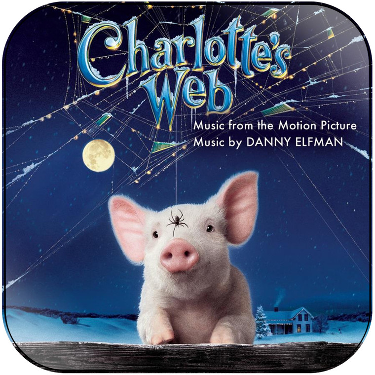 Danny Elfman Charlottes Web Album Cover Sticker