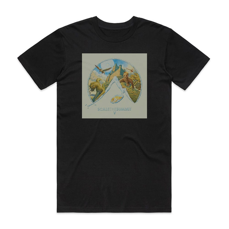 Scale the Summit V Album Cover T-Shirt Black