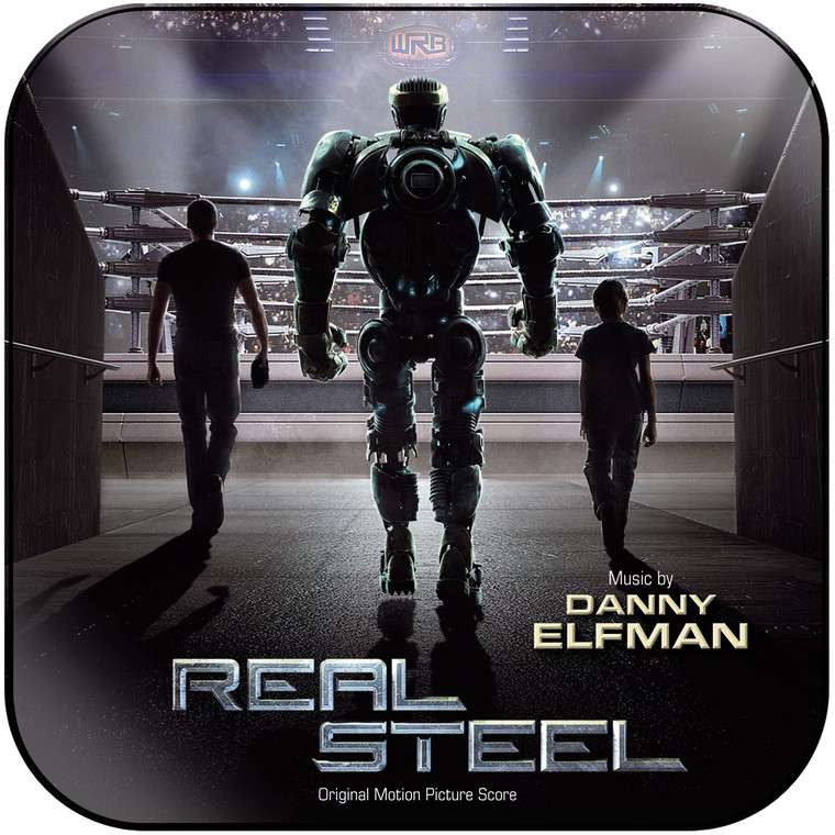 Danny Elfman Real Steel Album Cover Sticker