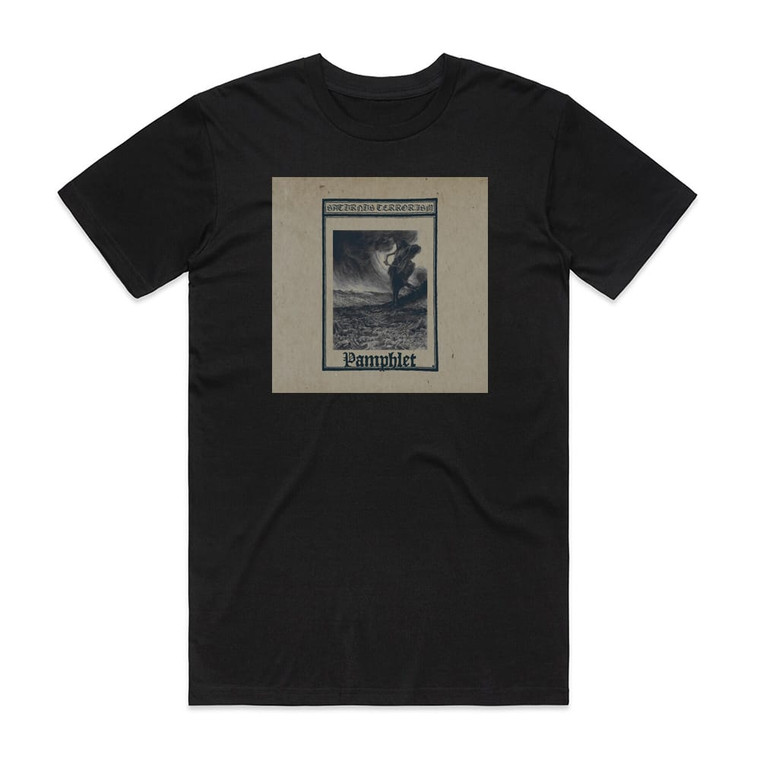 Saturnus Terrorism Pamphlet Album Cover T-Shirt Black