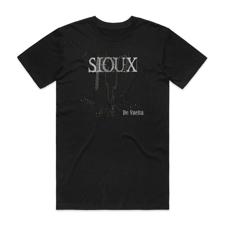 Sioux De Vuelta Album Cover T-Shirt Black