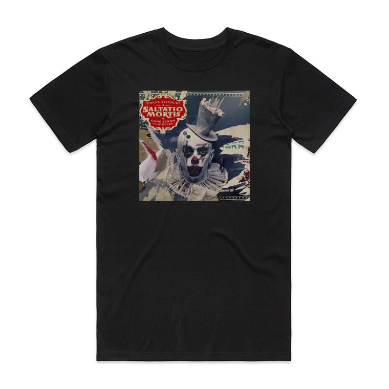 Saltatio Mortis Zirkus Zeitgeist 1 Album Cover T-Shirt Black