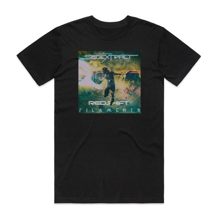Soul Extract Redshift Album Cover T-Shirt Black
