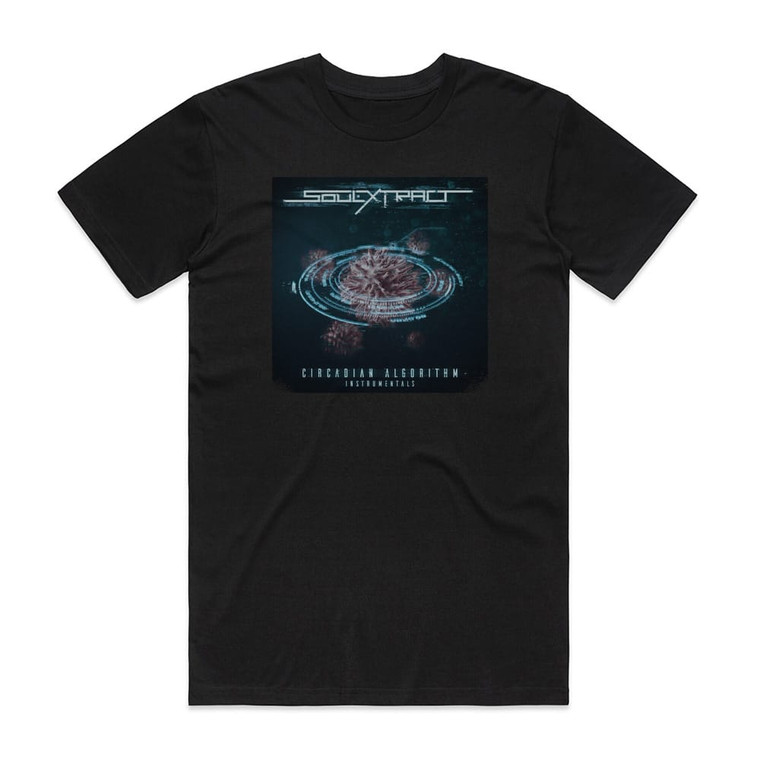 Soul Extract Circadian Algorithm Album Cover T-Shirt Black