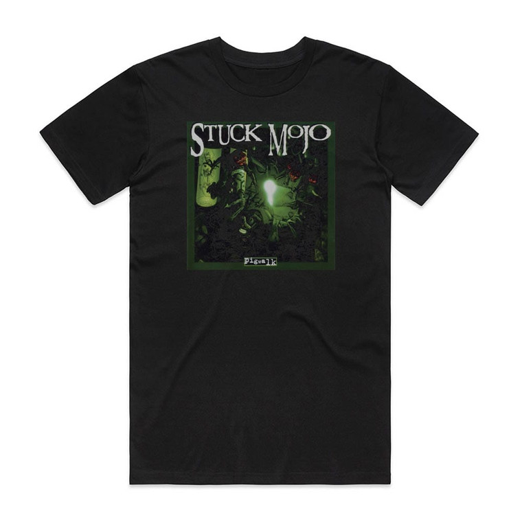 Stuck Mojo Pigwalk Album Cover T-Shirt Black