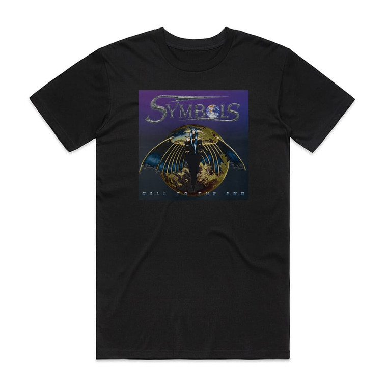 Symbols Call To The End Album Cover T-Shirt Black Symbols Call To The End Album Cover T-Shirt Black