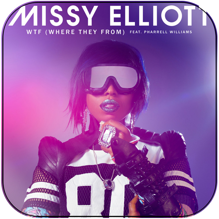 Missy Elliott Wtf Where They From Album Cover Sticker