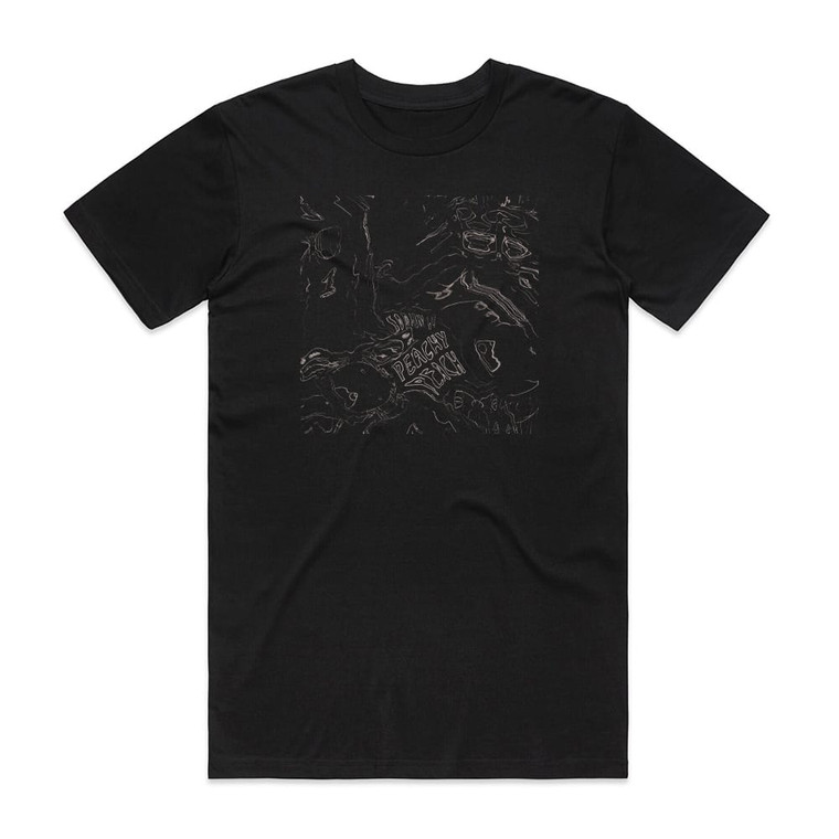 sodaboy64 Peachy Peach Album Cover T-Shirt Black