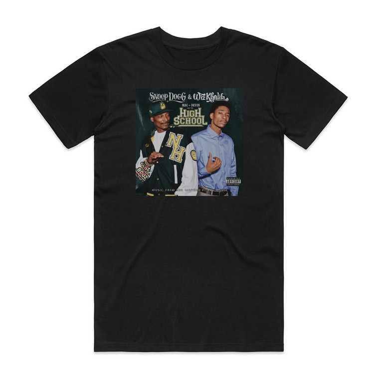 Snoop Dogg Mac Devin Go To High School Album Cover T-Shirt Black