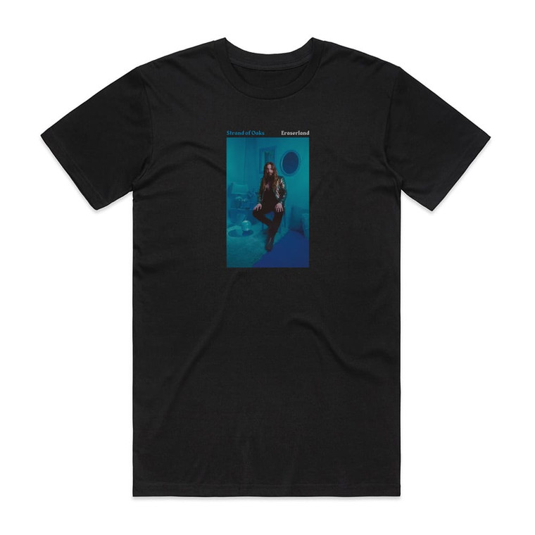 Strand of Oaks Eraserland Album Cover T-Shirt Black