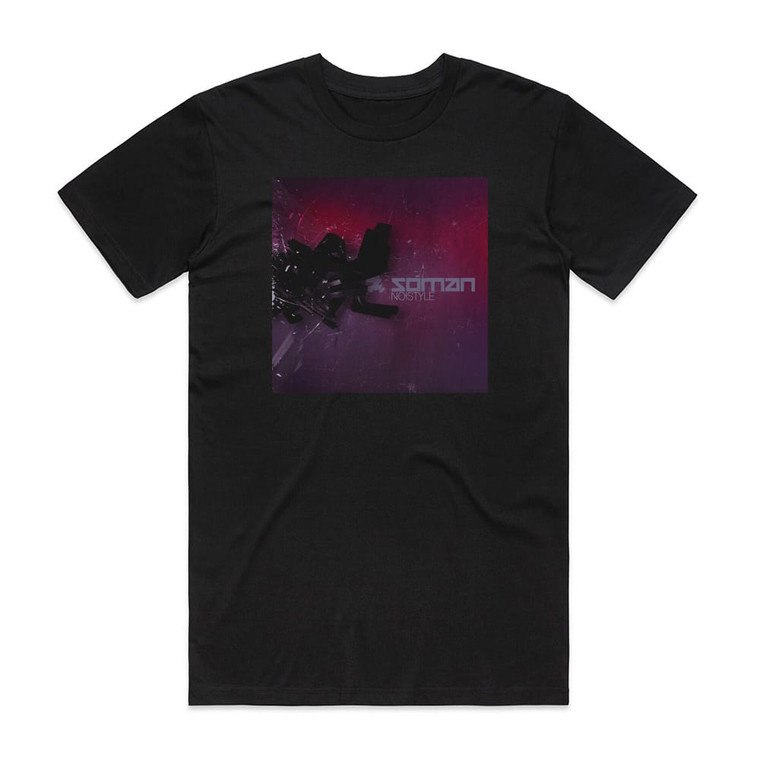 Soman Noistyle Album Cover T-Shirt Black