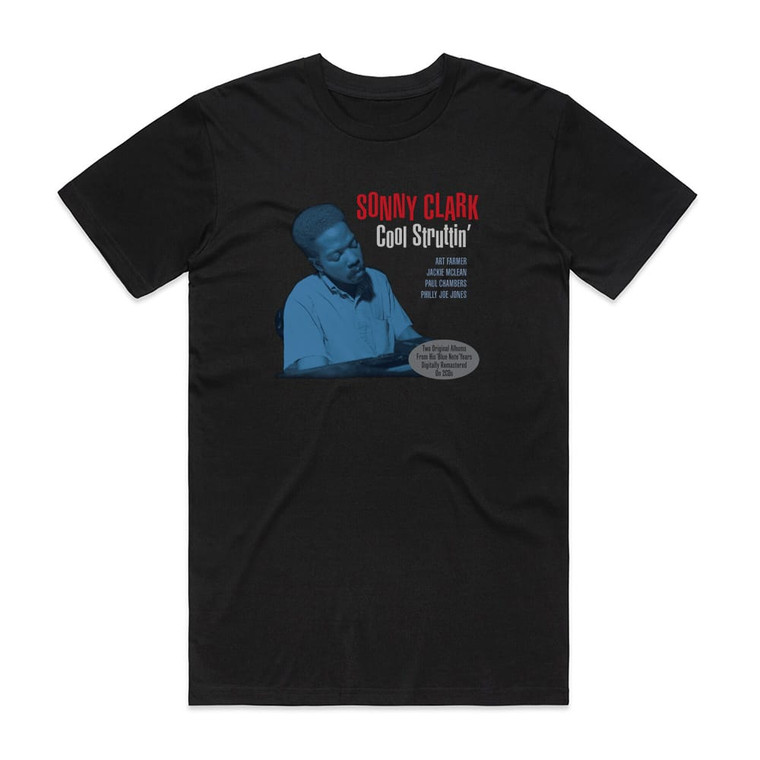Sonny Clark Cool Struttin Album Cover T-Shirt Black