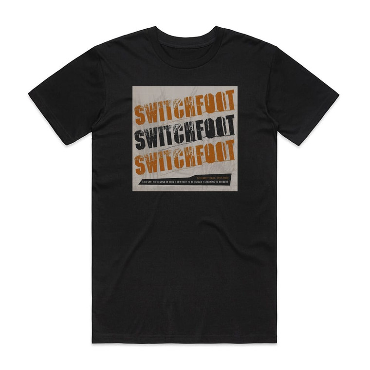 Switchfoot The Early Years 1997 2000 Album Cover T-Shirt Black