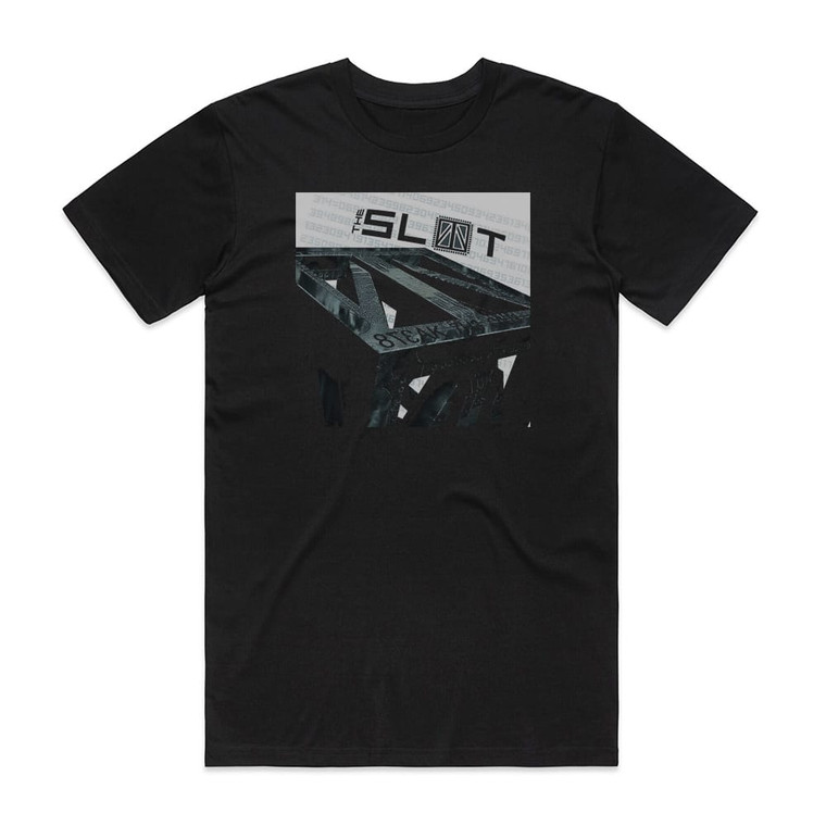 Slot Break The Code 1 Album Cover T-Shirt Black