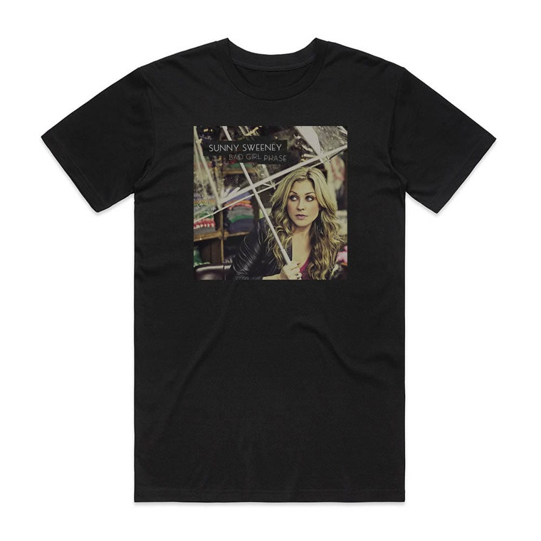 Sunny Sweeney Bad Girl Phase Album Cover T-Shirt Black