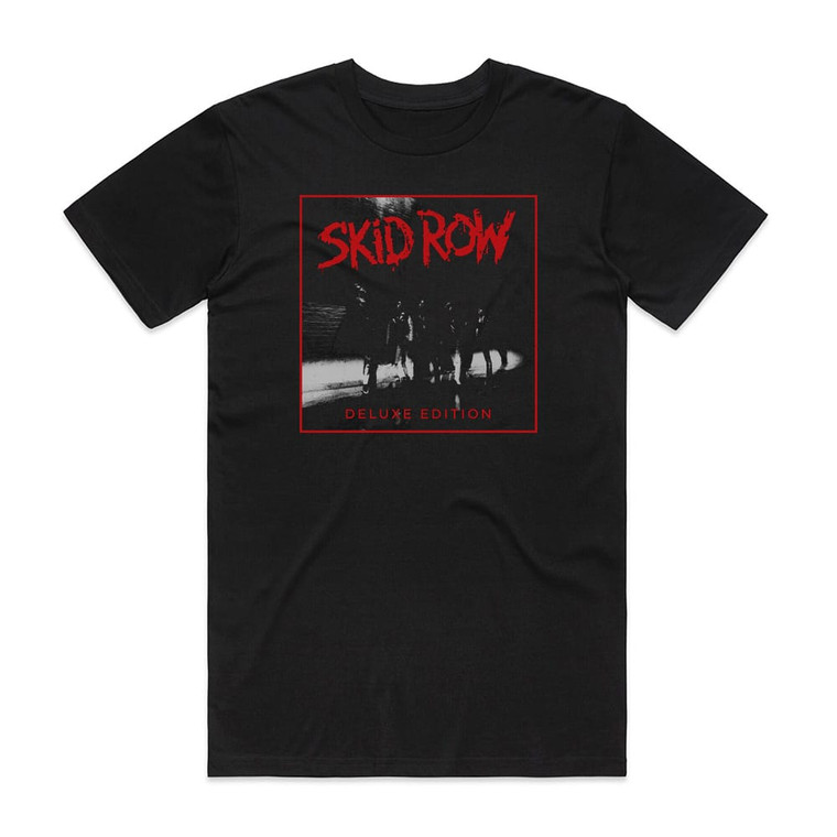 Skid Row Skid Row 1 Album Cover T-Shirt Black