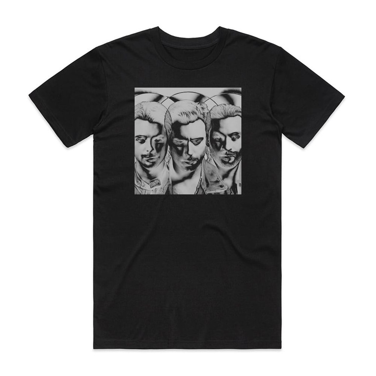 Swedish House Mafia Until Now Album Cover T-Shirt Black