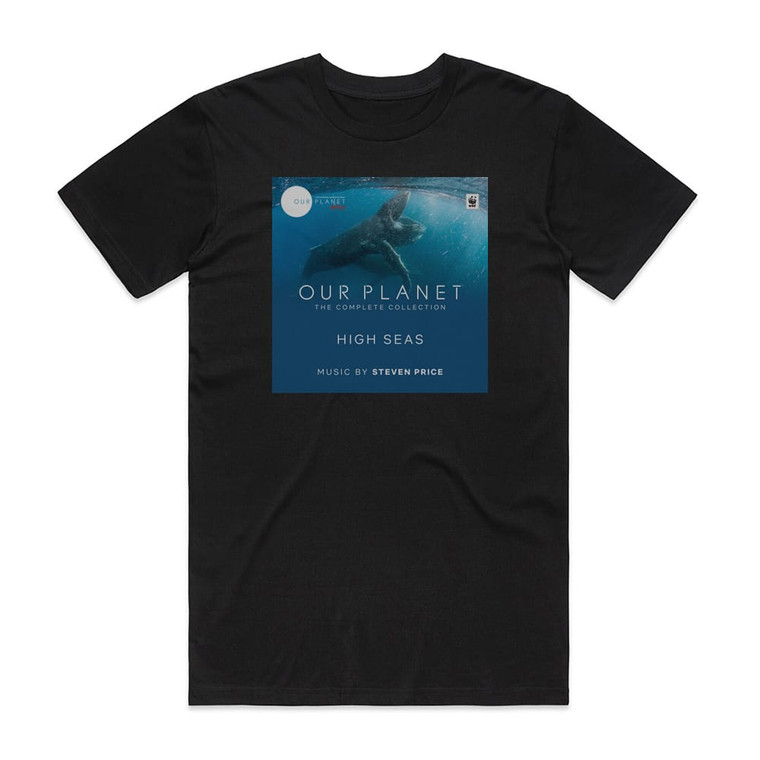 Steven Price High Seas Our Planet Episode 6 Album Cover T-Shirt Black