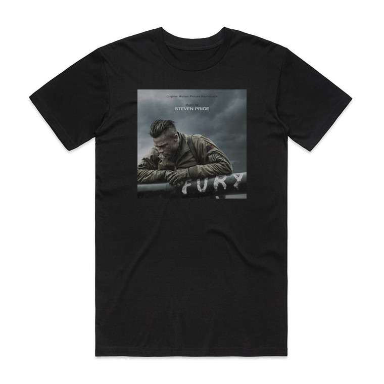 Steven Price Fury Album Cover T-Shirt Black