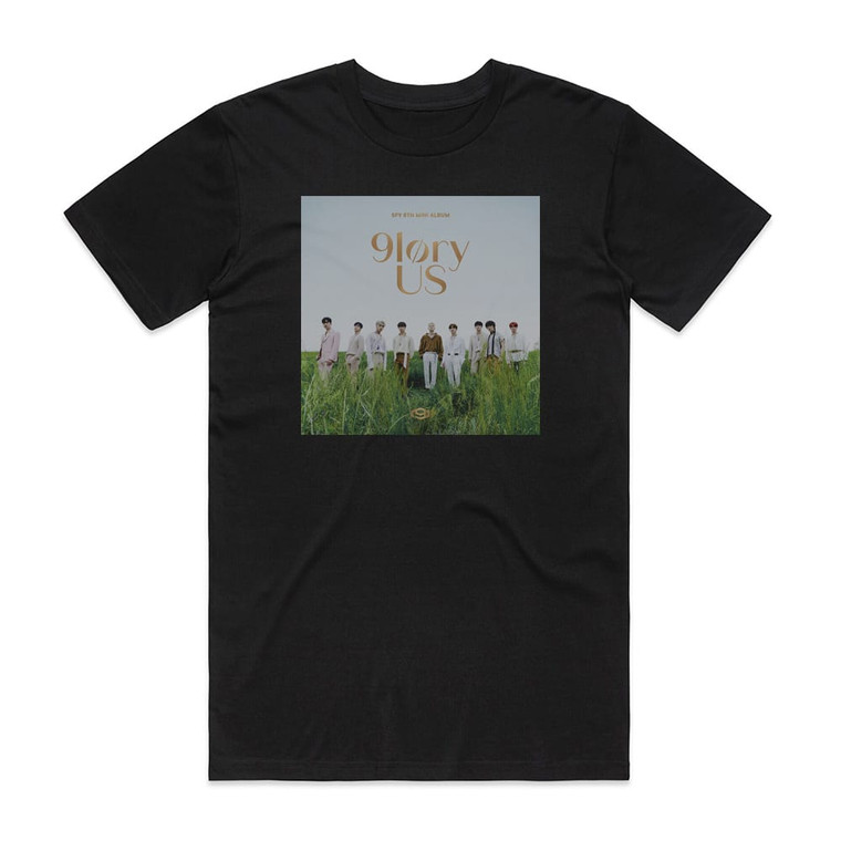 SF9 9Loryus Album Cover T-Shirt Black