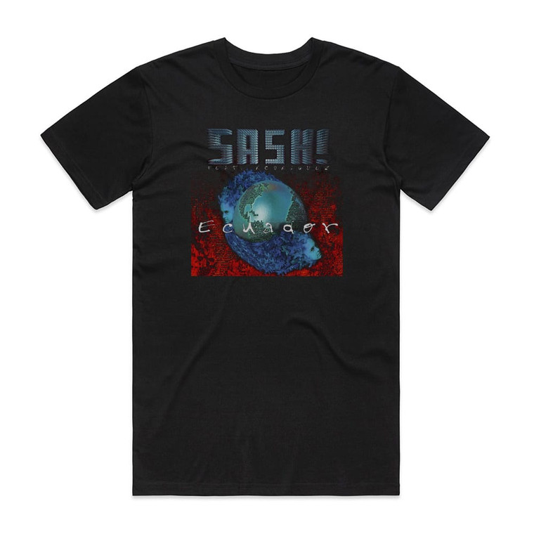 Sash Ecuador 1 Album Cover T-Shirt Black