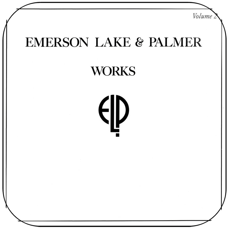 Emerson Lake and Palmer Works Volume 2 Album Cover Sticker