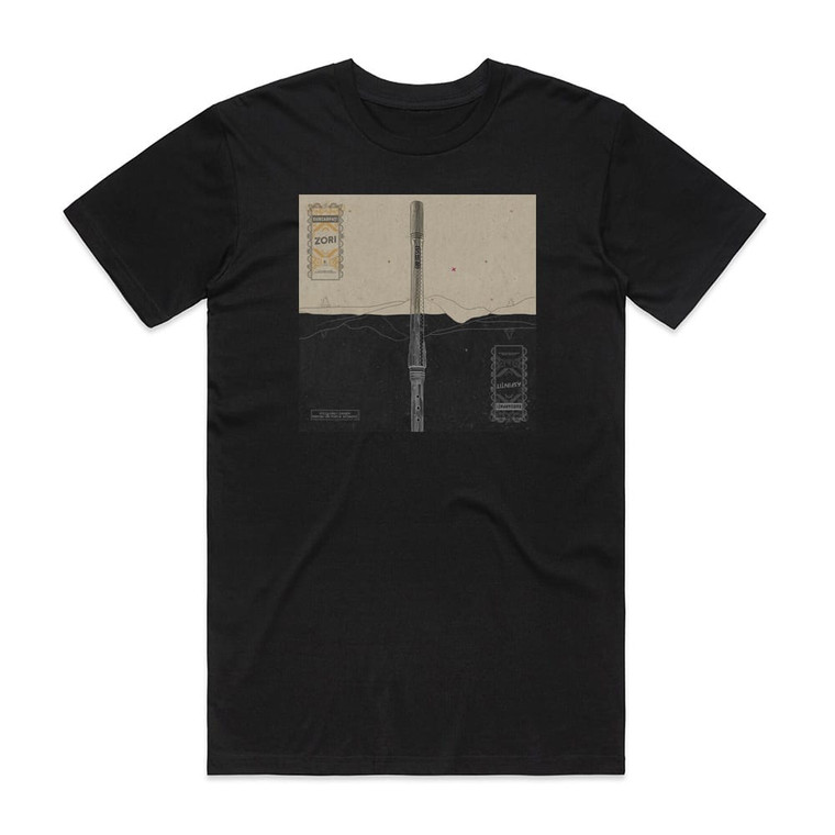 Subcarpati Zori I Asfinit Album Cover T-Shirt Black