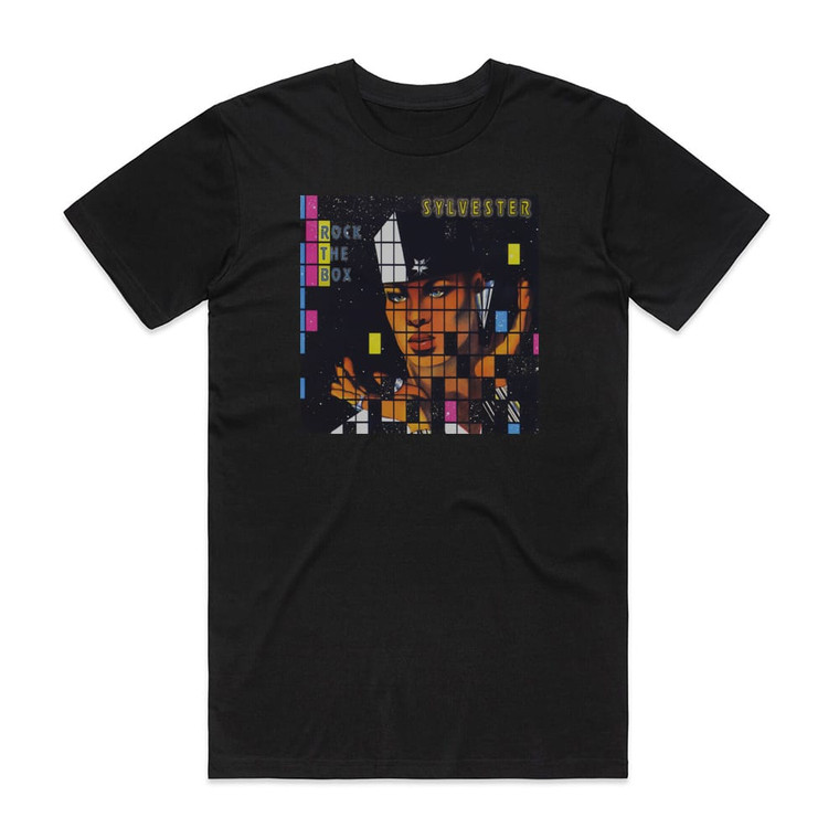 Sylvester Rock The Box Album Cover T-Shirt Black