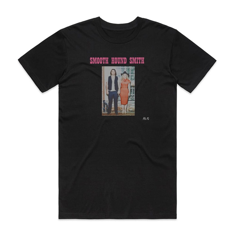 Smooth Hound Smith Smooth Hound Smith Album Cover T-Shirt Black