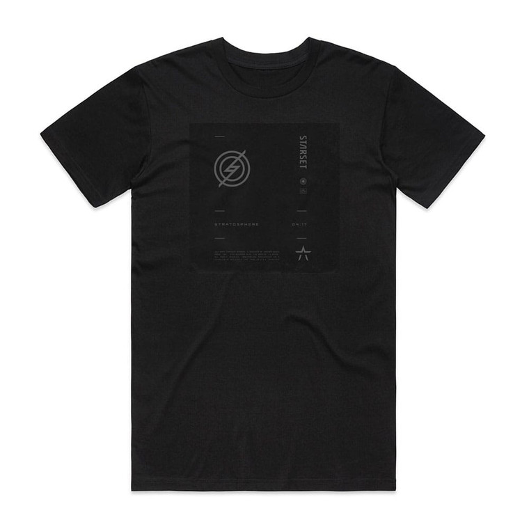 Starset Stratosphere Album Cover T-Shirt Black