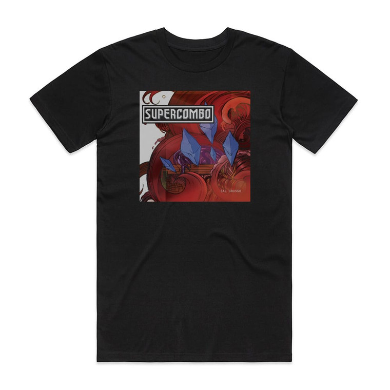 Supercombo Sal Grosso Album Cover T-Shirt Black