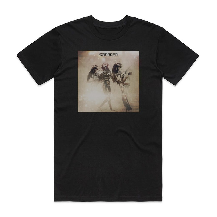 Senmuth   5 Album Cover T-Shirt Black