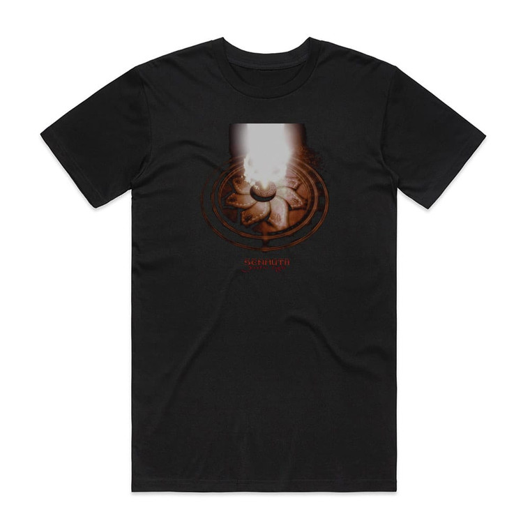 Senmuth Yantra Light Album Cover T-Shirt Black