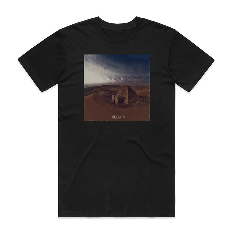 Senmuth Meroitic Album Cover T-Shirt Black