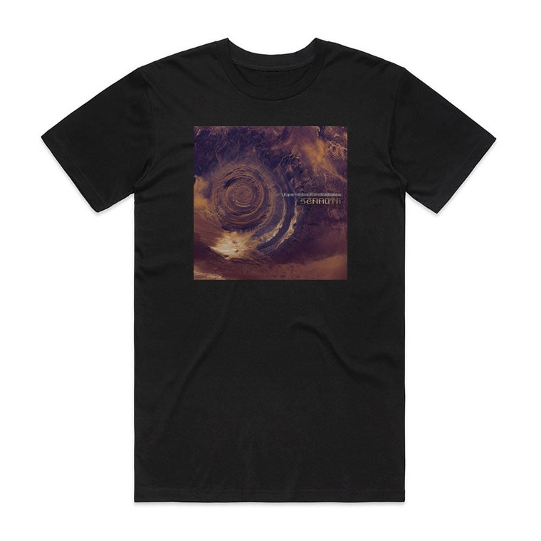 Senmuth Eye Of The Sahara Album Cover T-Shirt Black