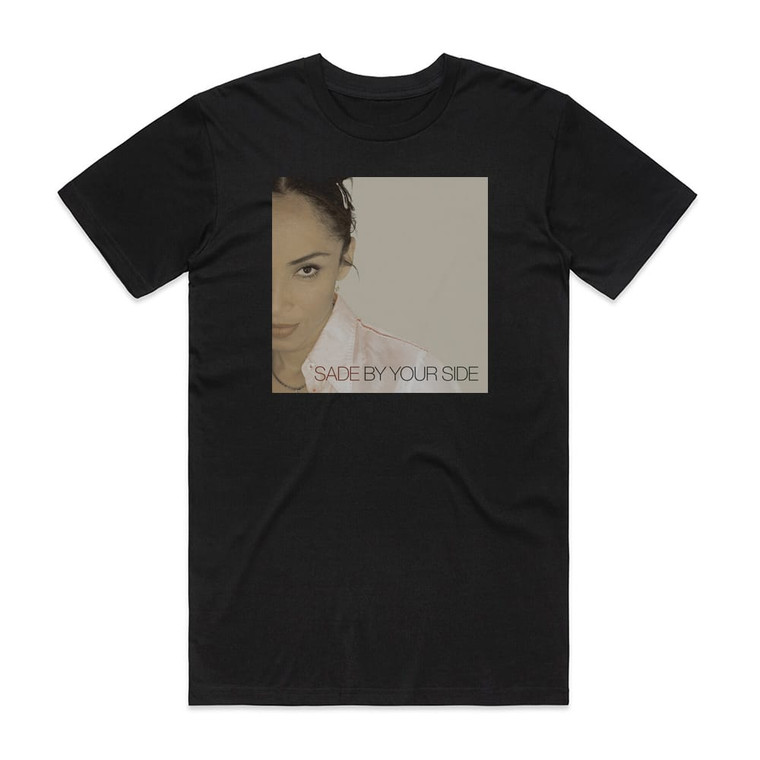 Sade By Your Side Album Cover T-Shirt Black