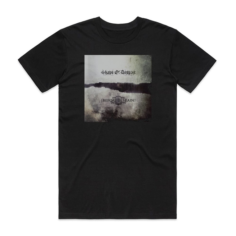 Shape of Despair Shape Of Despair Before The Rain Album Cover T-Shirt Black