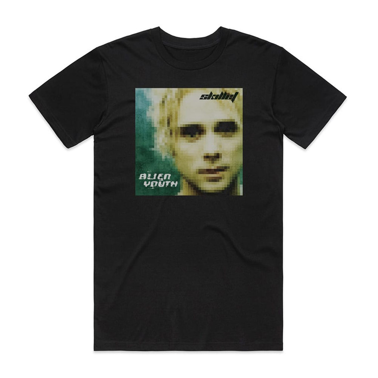 Skillet Alien Youth Album Cover T-Shirt Black