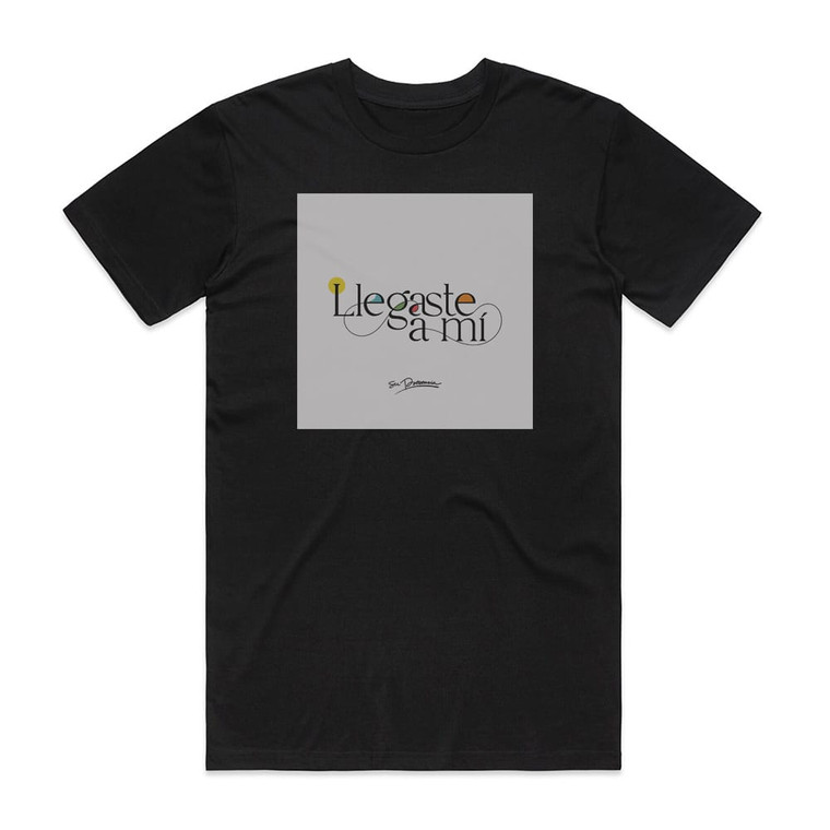 Su Presencia Llegaste A M Album Cover T-Shirt Black