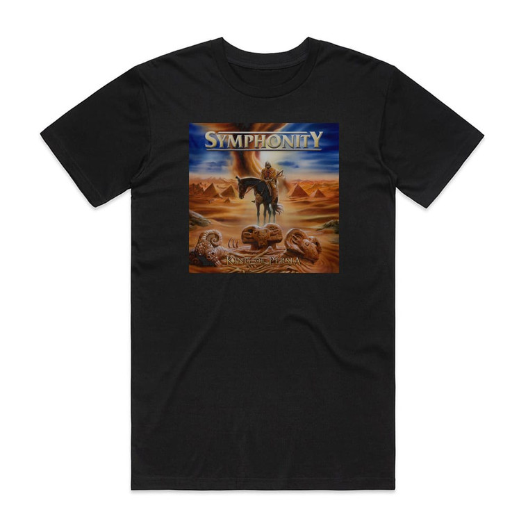 Symphonity King Of Persia Album Cover T-Shirt Black
