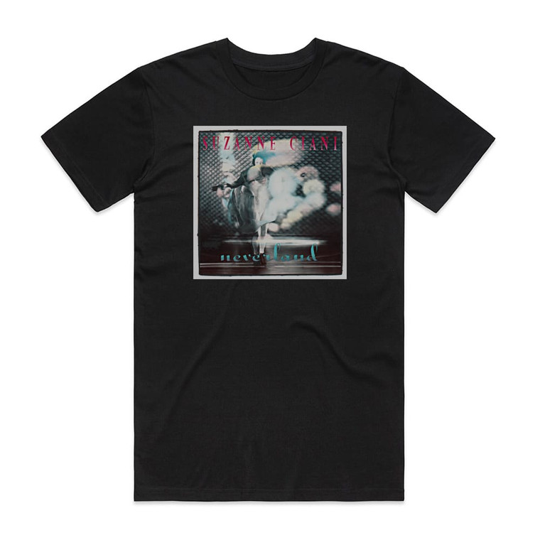 Suzanne Ciani Neverland Album Cover T-Shirt Black Suzanne Ciani Neverland Album Cover T-Shirt Black