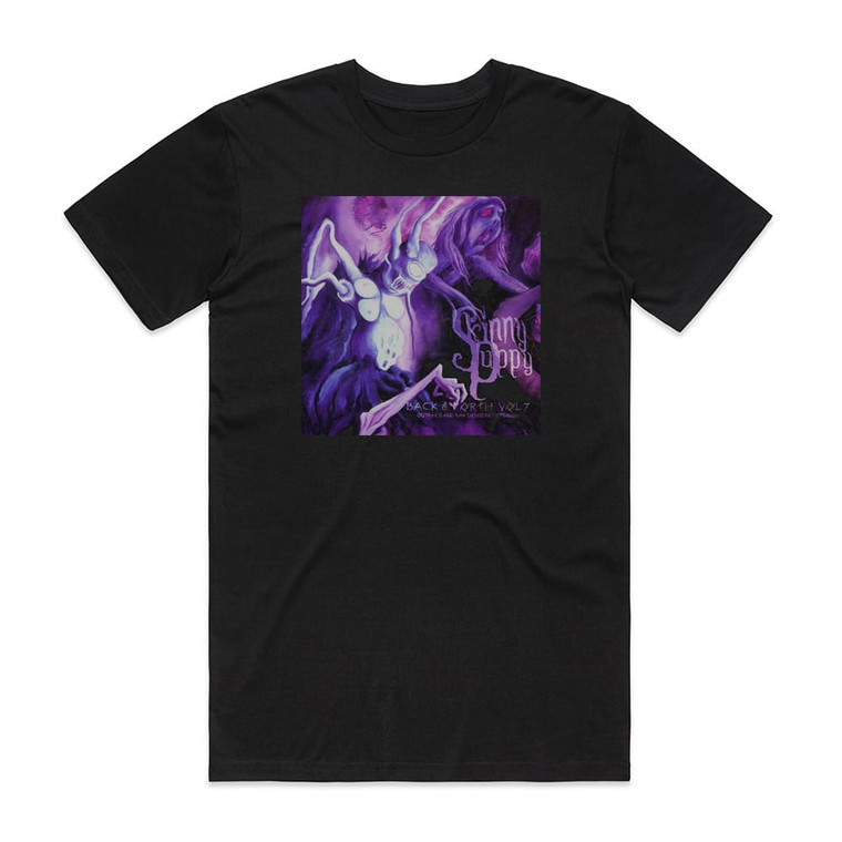 Skinny Puppy Back Forth Volume 7 Album Cover T-Shirt Black